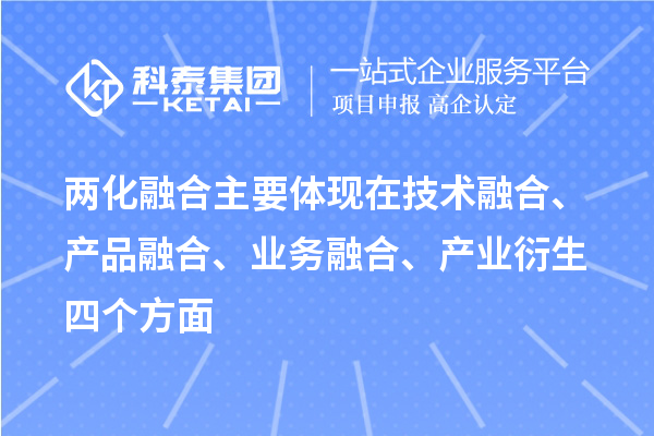 兩化融合主要體現在技術融合、產品融合、業務融合、產業衍生四個方面