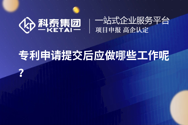 專利申請提交后應做哪些工作呢？