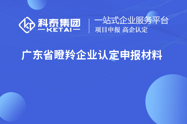 廣東省<a href=http://www.zh-tour.cn/fuwu/dengling.html target=_blank class=infotextkey>瞪羚企業認定</a>申報材料