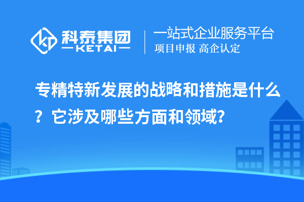 專精特新發展的戰略和措施是什么？它涉及哪些方面和領域？