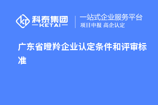 廣東省<a href=http://www.zh-tour.cn/fuwu/dengling.html target=_blank class=infotextkey>瞪羚企業認定</a>條件和評審標準