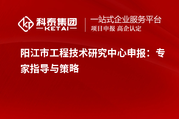 陽江市<a href=http://www.zh-tour.cn/fuwu/gongchengzhongxin.html target=_blank class=infotextkey>工程技術研究中心申報</a>：專家指導與策略